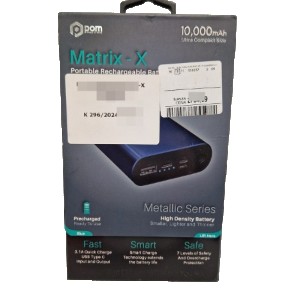 Pom Gear Powerbank Matrix-X...