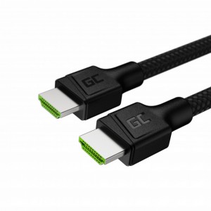 Kabel HDMI - HDMI 2.0 GREEN...