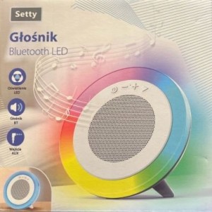 SETTY Głośnik LED Bluetooth