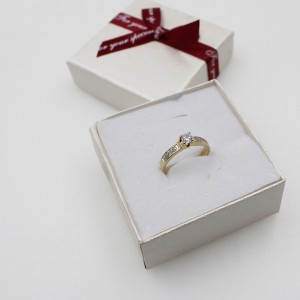 ZŁOTY PIERŚCIONEK Z...