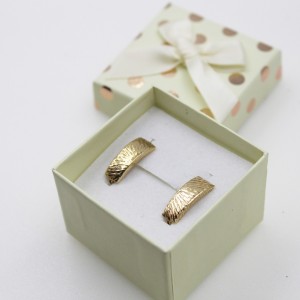 ZŁOTE KOLCZYKI Angielskie...