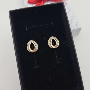 Złote kolczyki Angielskie...