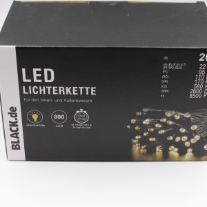 Łańcuch z lampkami 800 LED
