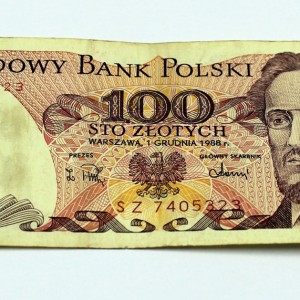 BANKNOT PRL 100 złotych...