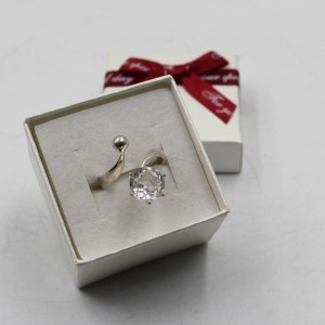 Srebrny Pierścionek - Oczko...