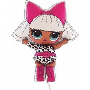 Balon foliowy, laleczka...