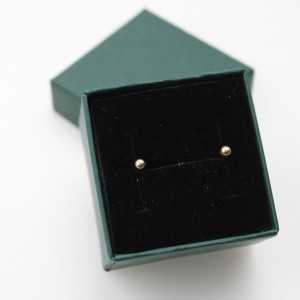 Kolczyki kulki 585 0,69g