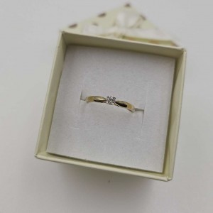 Złoty Pierścionek z...