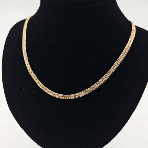 Złoty naszyjnik 583 Tkany...