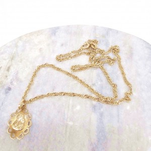 Złoty łańcuszek z...