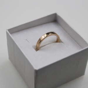 ZŁOTY PIERŚCIONEK OBRĄCZKA...