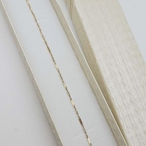 Złota bransoletka blaszki...