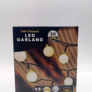 Lampki solarne LED GARLAND...