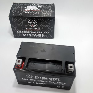 Akumulator Moretti MTX7 A-BS