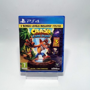 Gra na PS4 Crash Bandicoot...