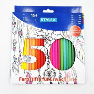 Kredki ołówkowe Stylex 50szt