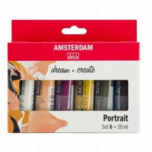 Farby Akrylowe Amsterdam...