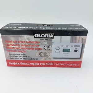 Czujnik tlenku węgla Gloria...