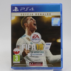 GRA PS4 FIFA 18 EDYCJA RONALDO
