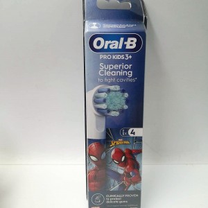 KOŃCÓWKI ORAL-B spiderman 4szt