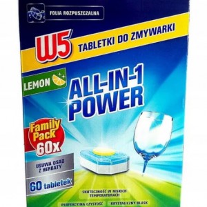 Tabletki do zmywarki W5 All...