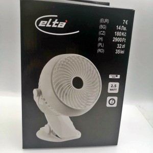 WENTYLATOR ELTA 2,5W