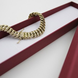 Złota Bransoletka Gruby...