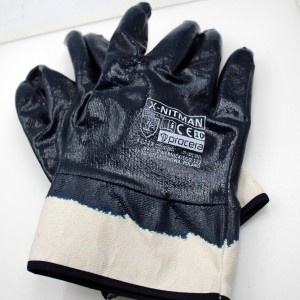 Rękawice robocze nitrylowe...