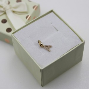 ZŁOTA ZAWIESZKA LITERKA A...