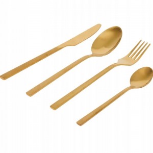 Sztućce złote Komplet...