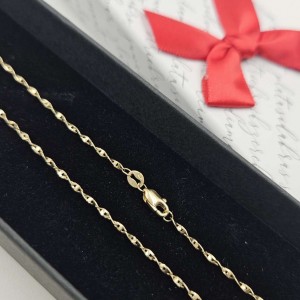 ZŁOTY ŁAŃCUSZEK SKRĘCONY...