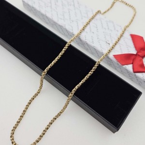 Złoty łańcuszek Skręcany...