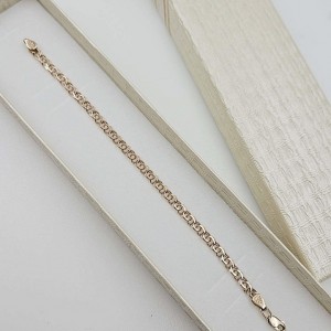 Złota bransoletka Czerwone...