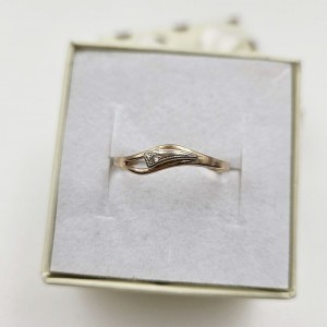 ZŁOTY PIERŚCIONEK 585 1,61G...