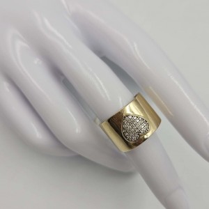 Szeroki pierścionek z...