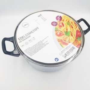 Garnek + pokrywka 24 cm...