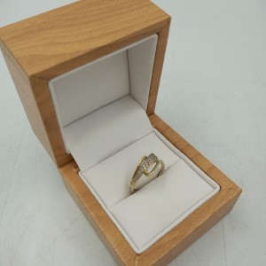 Złoty pierścionek P333 R14