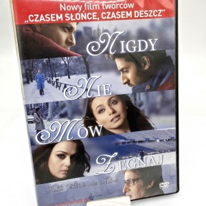 FILM DVD BOLLYWOOD "NIGDY...