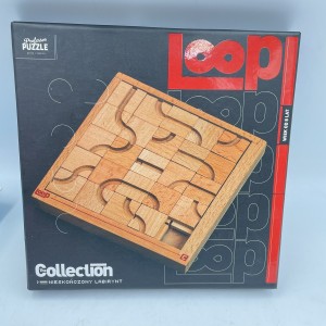 Loop Puzzle Drewniany labirynt
