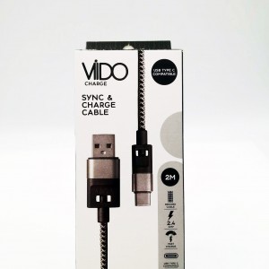 VIIDO KABEL USB TYPU C  2m