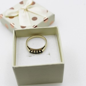 ZŁOTY PIERŚCIONEK Z...