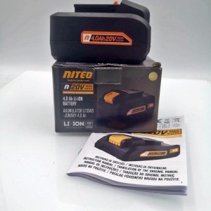 AKUMULATOR NITEO 20V 4AH