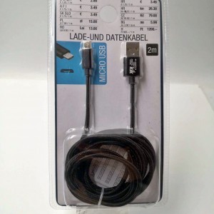 KABEL MICRO USB 2M