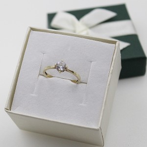 ZŁOTY Pierścionek z...