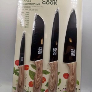 Zestaw 4 noży Peter cook