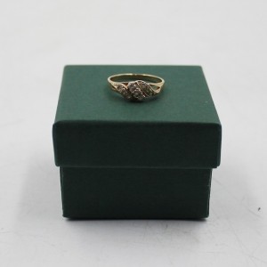 Złoty Pierścionek CYRKONIE...