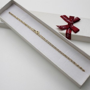 ZŁOTY ŁAŃCUSZEK KRĘCONY PR...