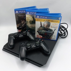 Konsola PS4 500 GB (2 Pady,...