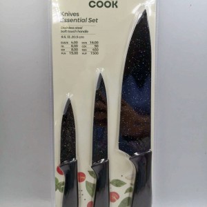 ZESTAW NOŻY PETER COOK 3SZT
