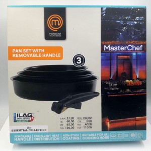 Zestaw patelni Masterchef 3szt
